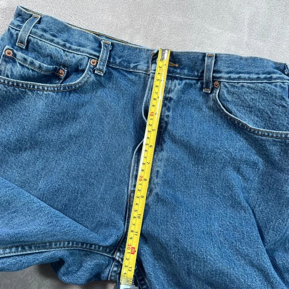 Vintage Levis 505 Jeans Men's 36x31 Medium Wash Denim Regular Fit Straight Leg